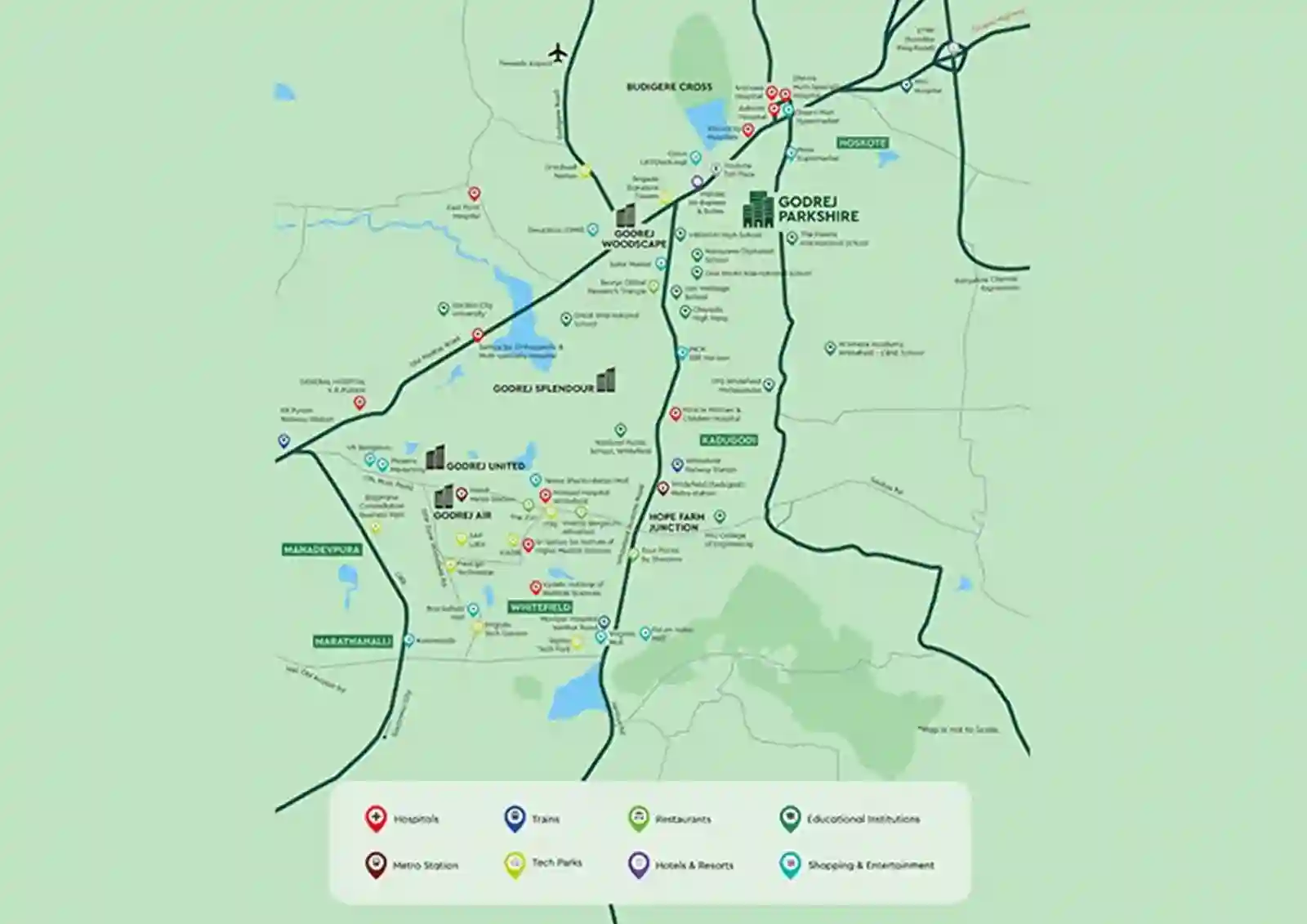 godrej-parkshire-hoskote-location-map
